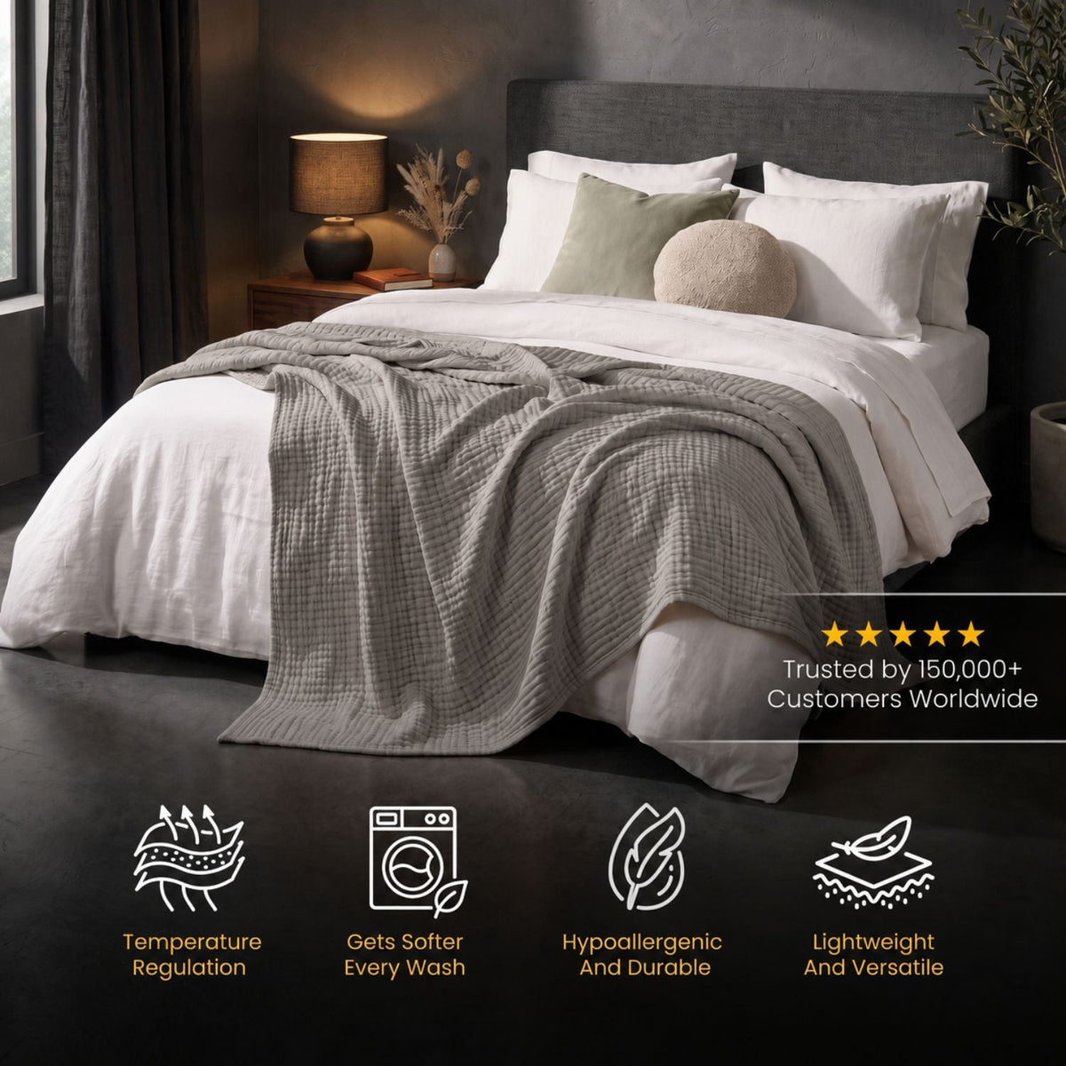 CLOUD Muslin Blanket (Buy 1 Get 1 Free)