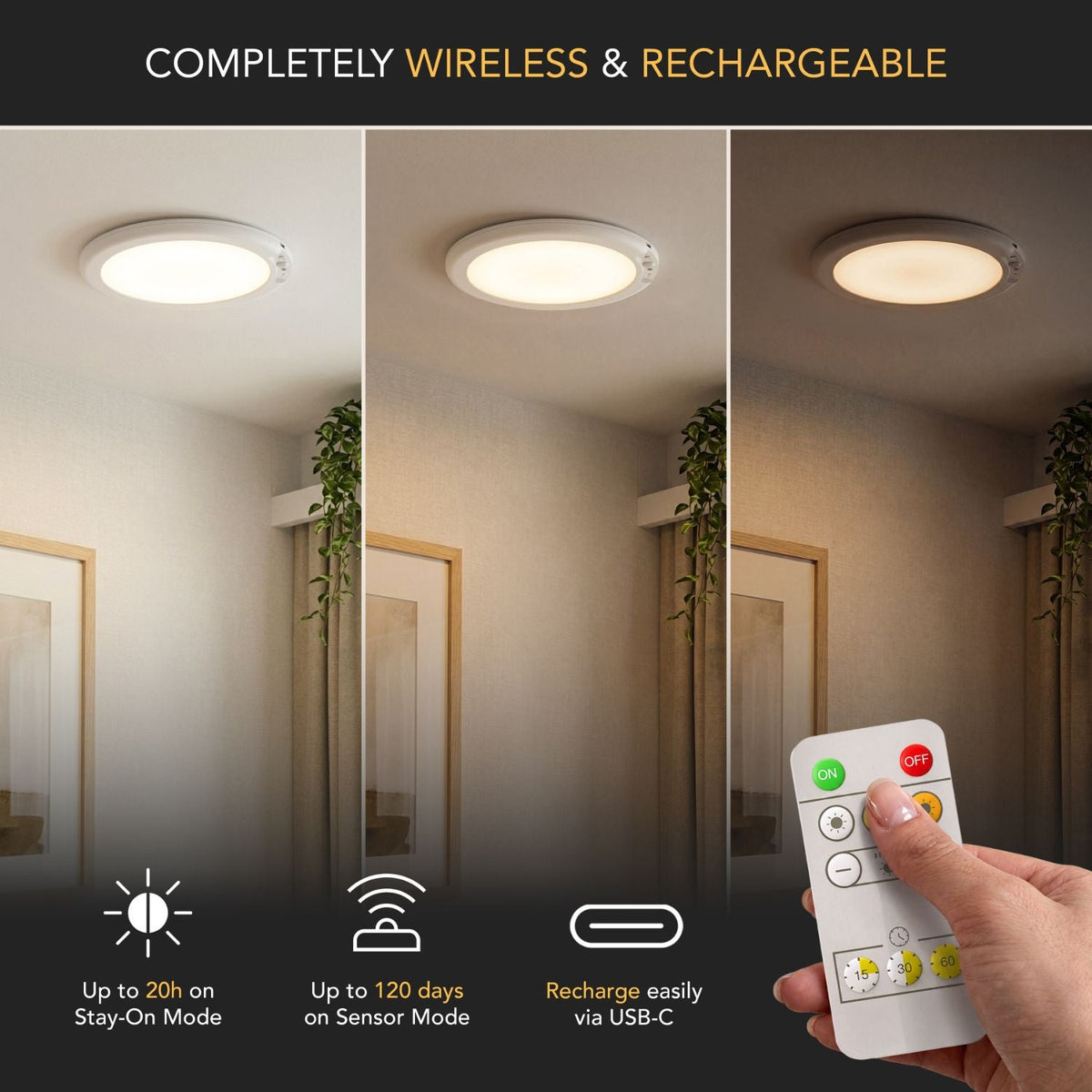 HALO Wireless Ceiling Light