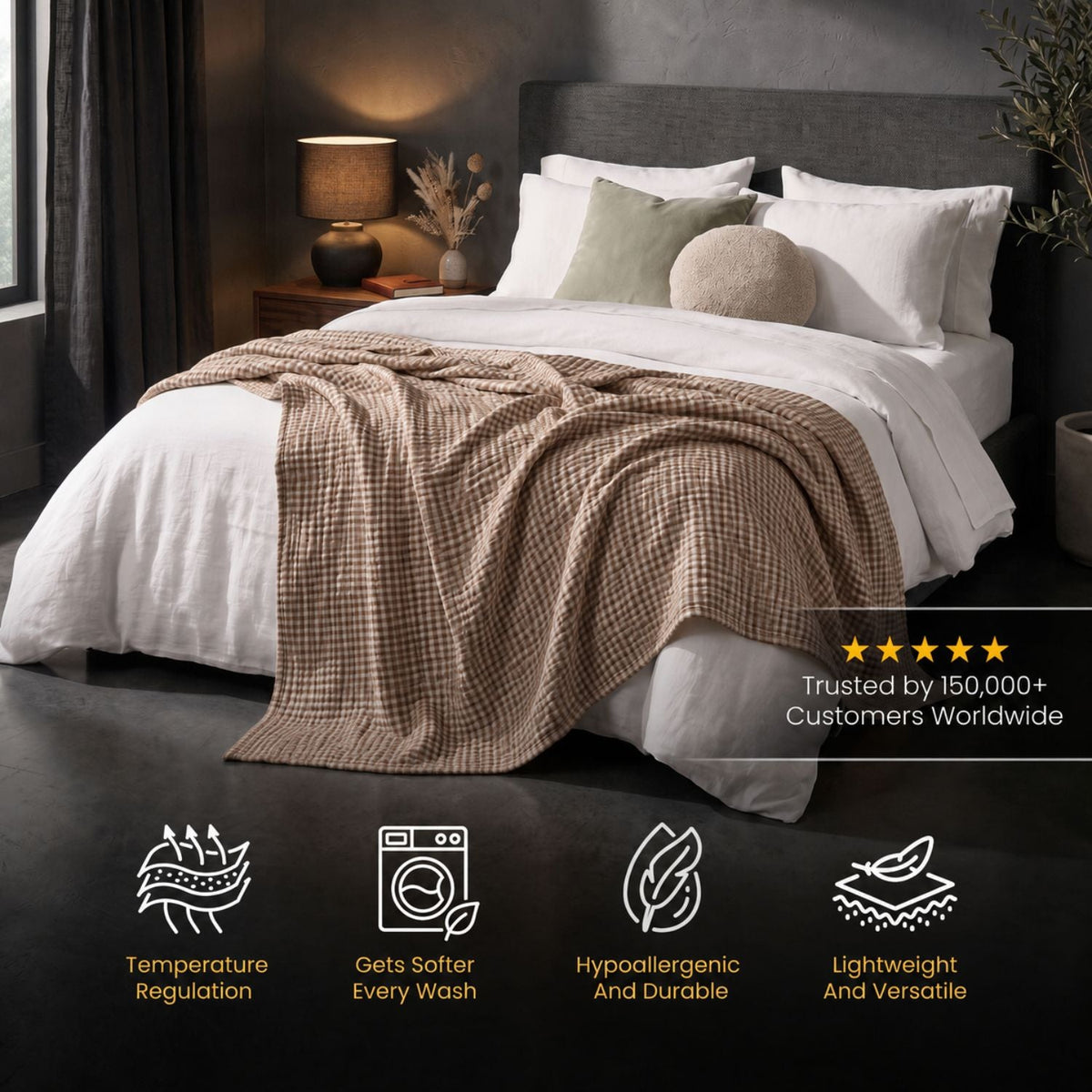 CLOUD Muslin Blanket (Buy 1 Get 1 Free)