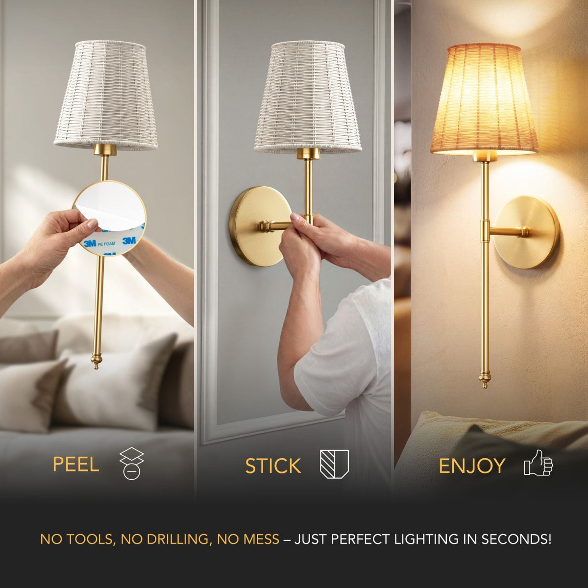 PALMA Palm Wall Sconces (Set of 2)