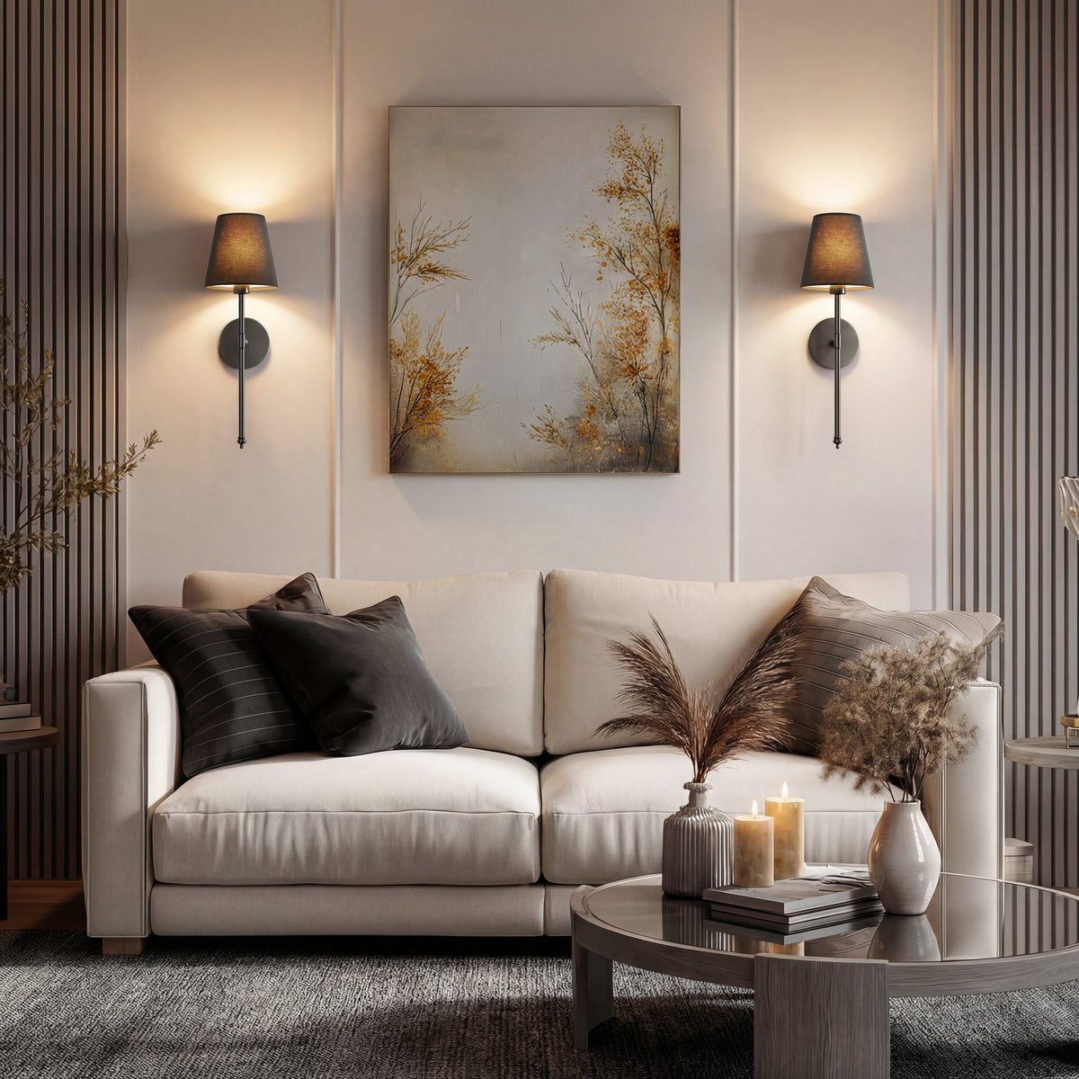 NOIR Dark Wall Sconces (Set of 2)