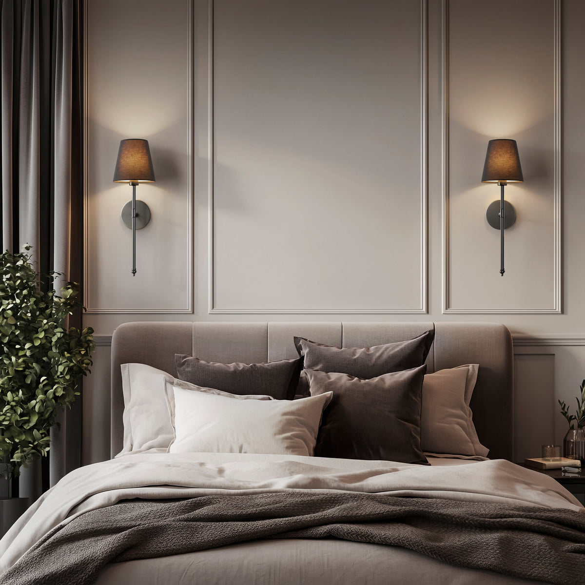 NOIR Dark Wall Sconces (Set of 2)