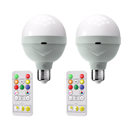 EVELUME Wireless Rechargeable Bulbs (Set of 2)