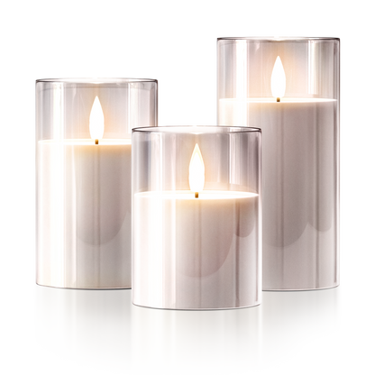 EMBER Flameless Candles (Set of 3)