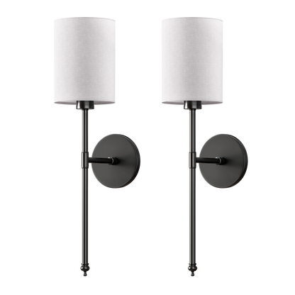 COLUMN Cylindrical Wall Sconces (Set of 2)