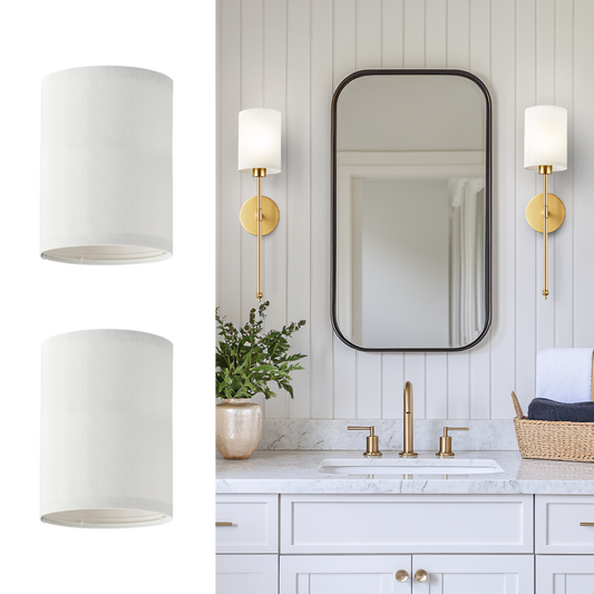 Cylinder Lamp Shades (Set of 2)