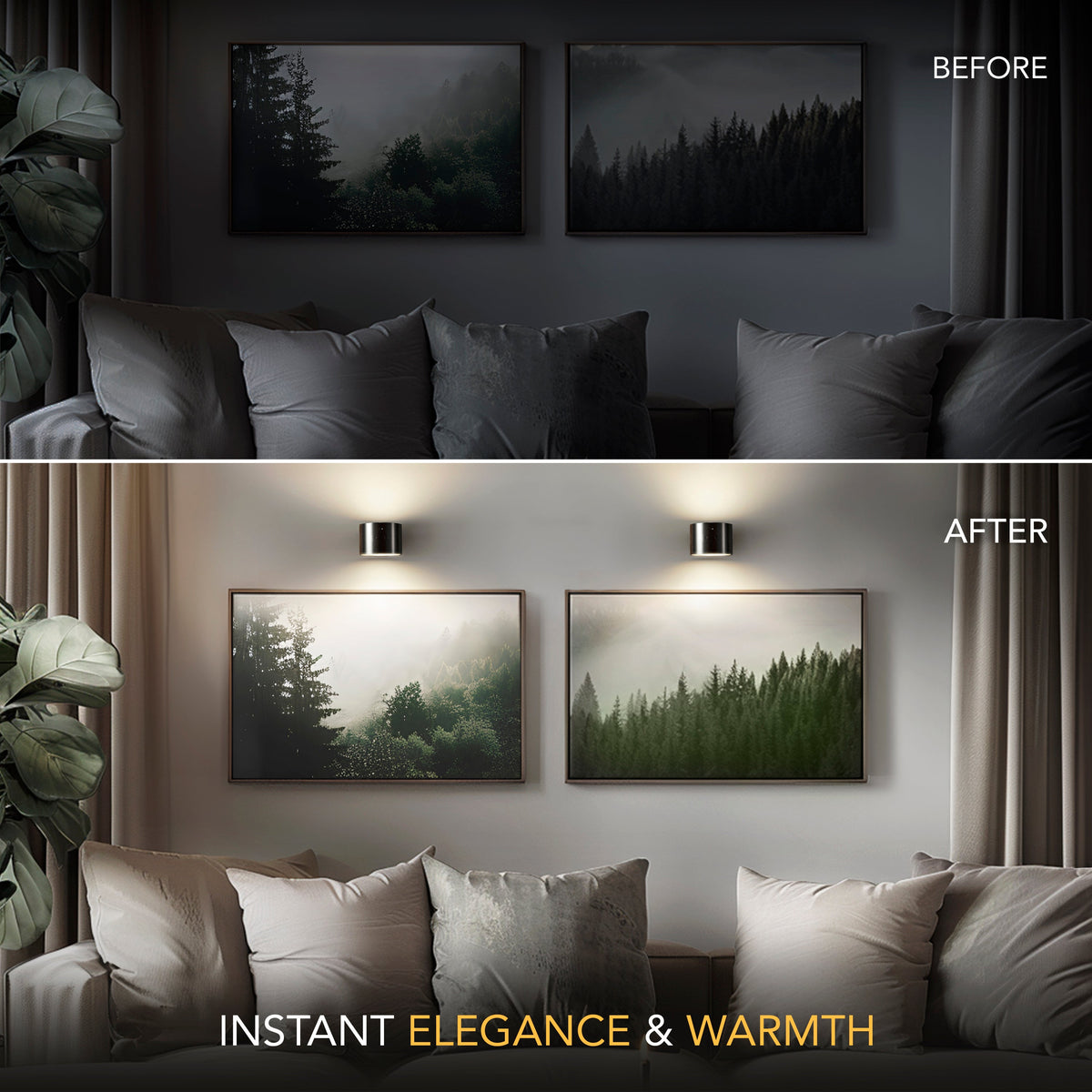BEAM Wireless LED Wall Lights