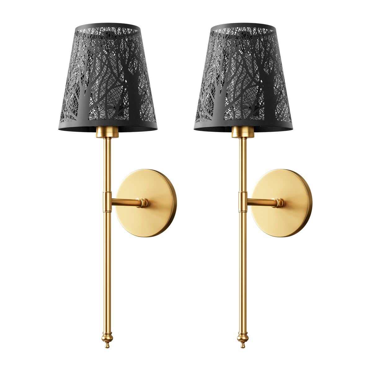 AURA Wireless Wall Sconces (Set of 2)