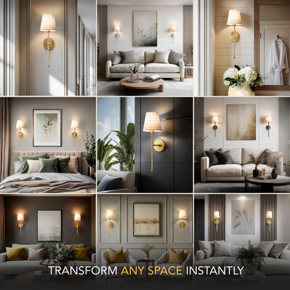 DUNE Sand Wall Sconces (Set of 2)