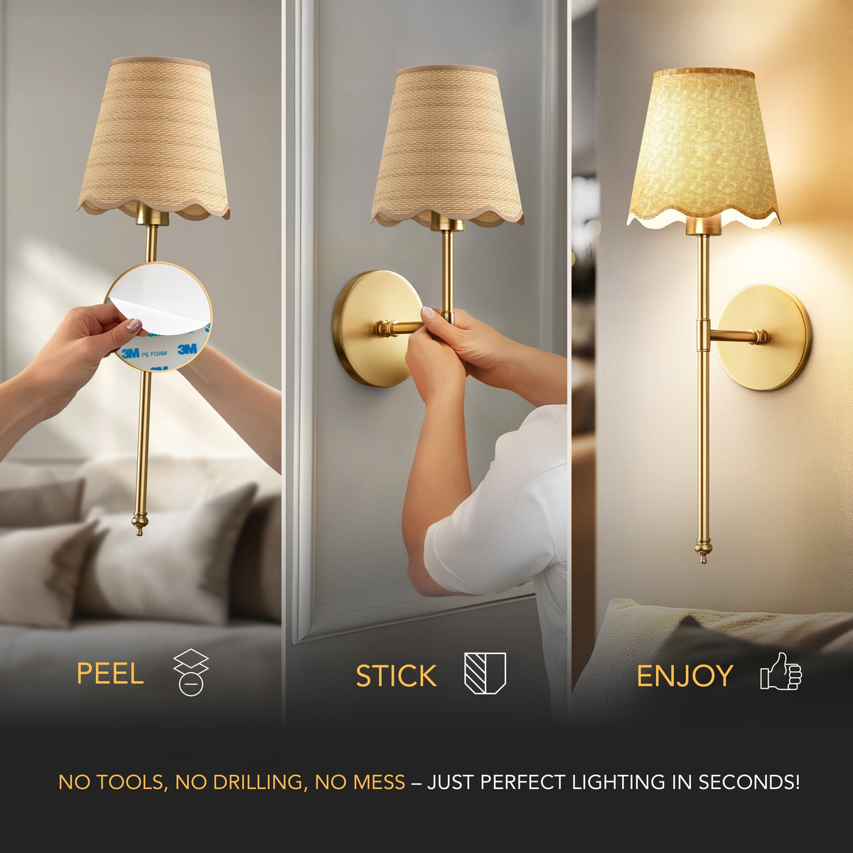 BOHEME Boho Wall Sconces (Set of 2)