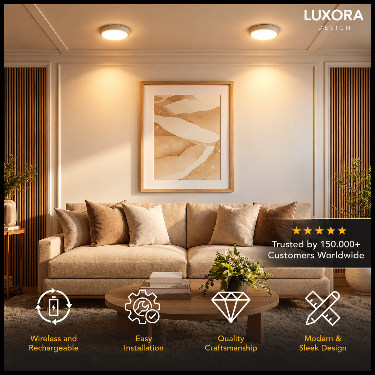 HALO Wireless Ceiling Light