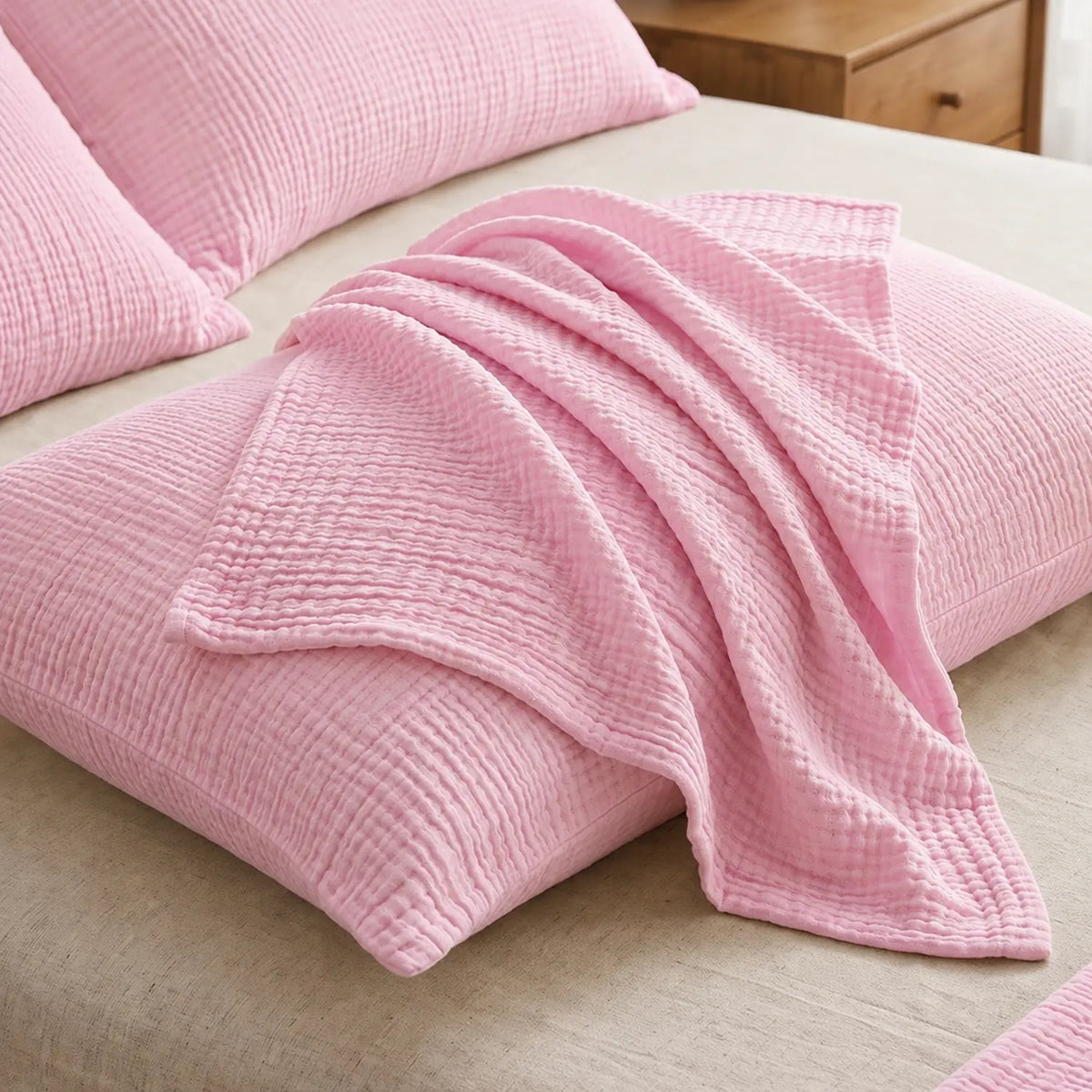 DREAM Muslin Pillowcases (Set of 2)